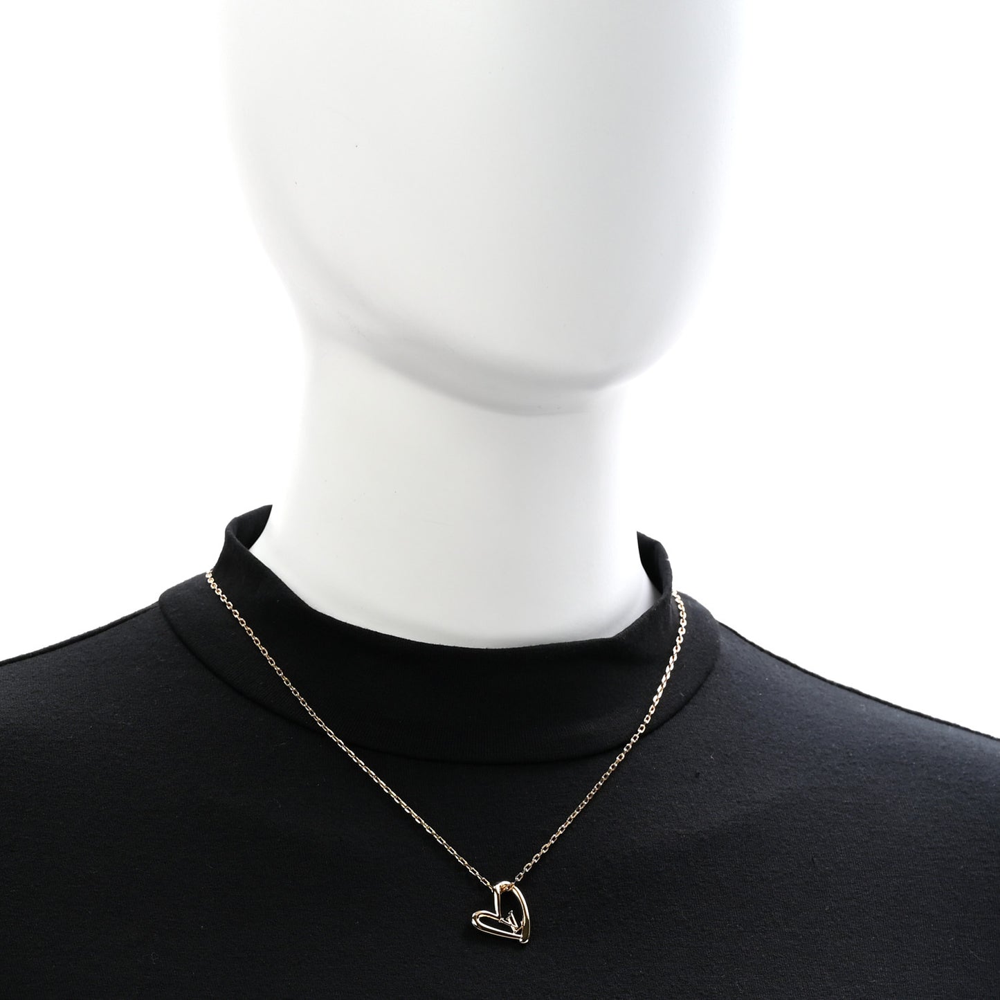 Metal Fall In Love Necklace