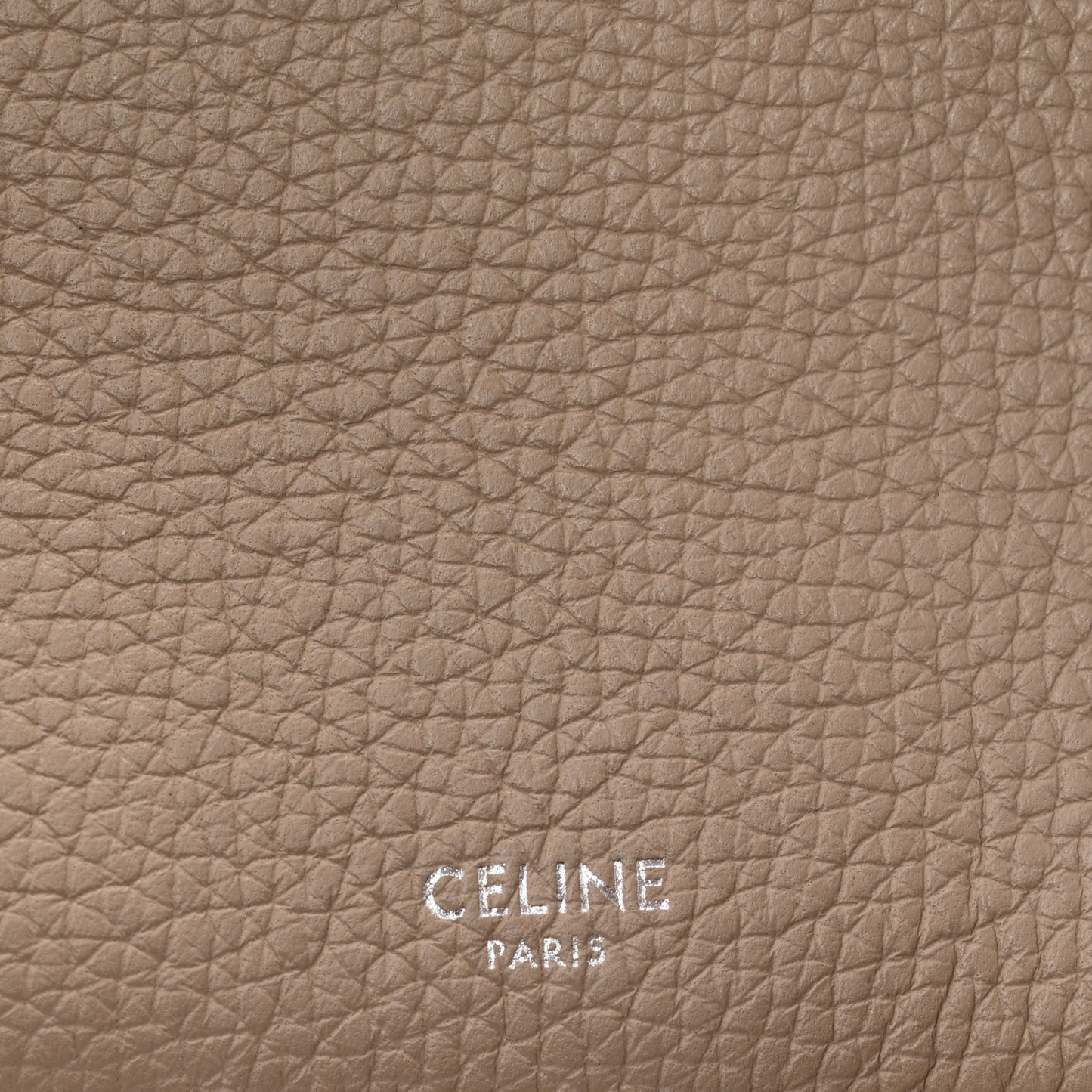 Supple Grained Calfskin Small Big Bag Light Taupe
