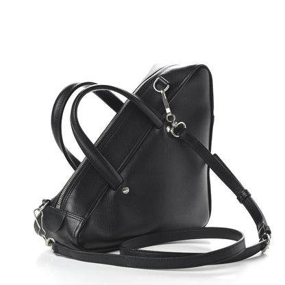 Balenciaga Calfskin S Triangle Duffle Black 3 of 9