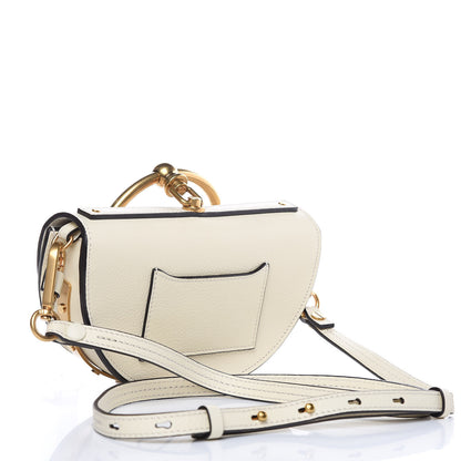 Chloe Calfskin Small Nile Bracelet Minaudiere Bag Off White 3 of 10