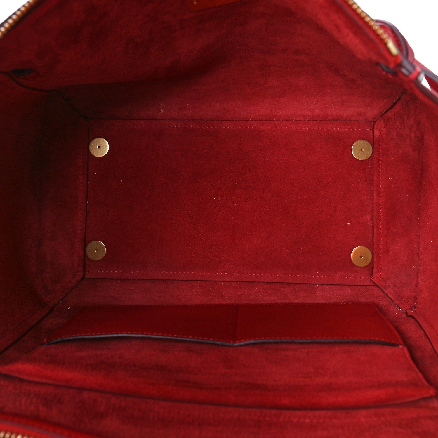 Celine Grained Calfskin Mini Belt Bag Coquelicot 5 of 9