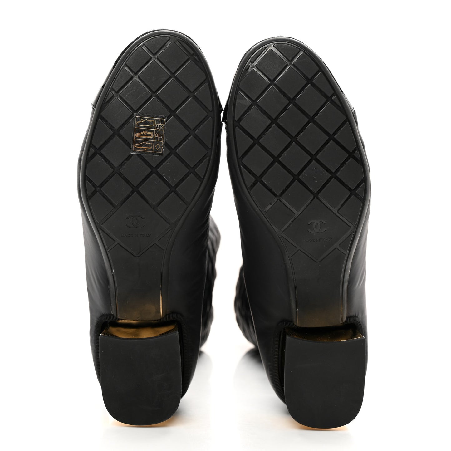 Mixed Fibers Lambskin Patent Calfskin Convertible High Boots 38 Black