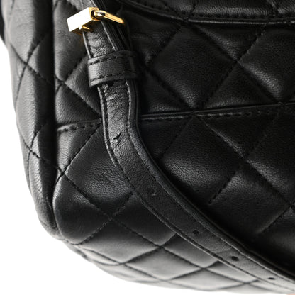 Chanel Lambskin Quilted Small Urban Spirit Backpack Black 11 of 13