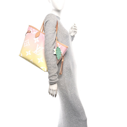 Louis Vuitton Monogram Giant By The Pool Neverfull MM Light Pink 2 of 10