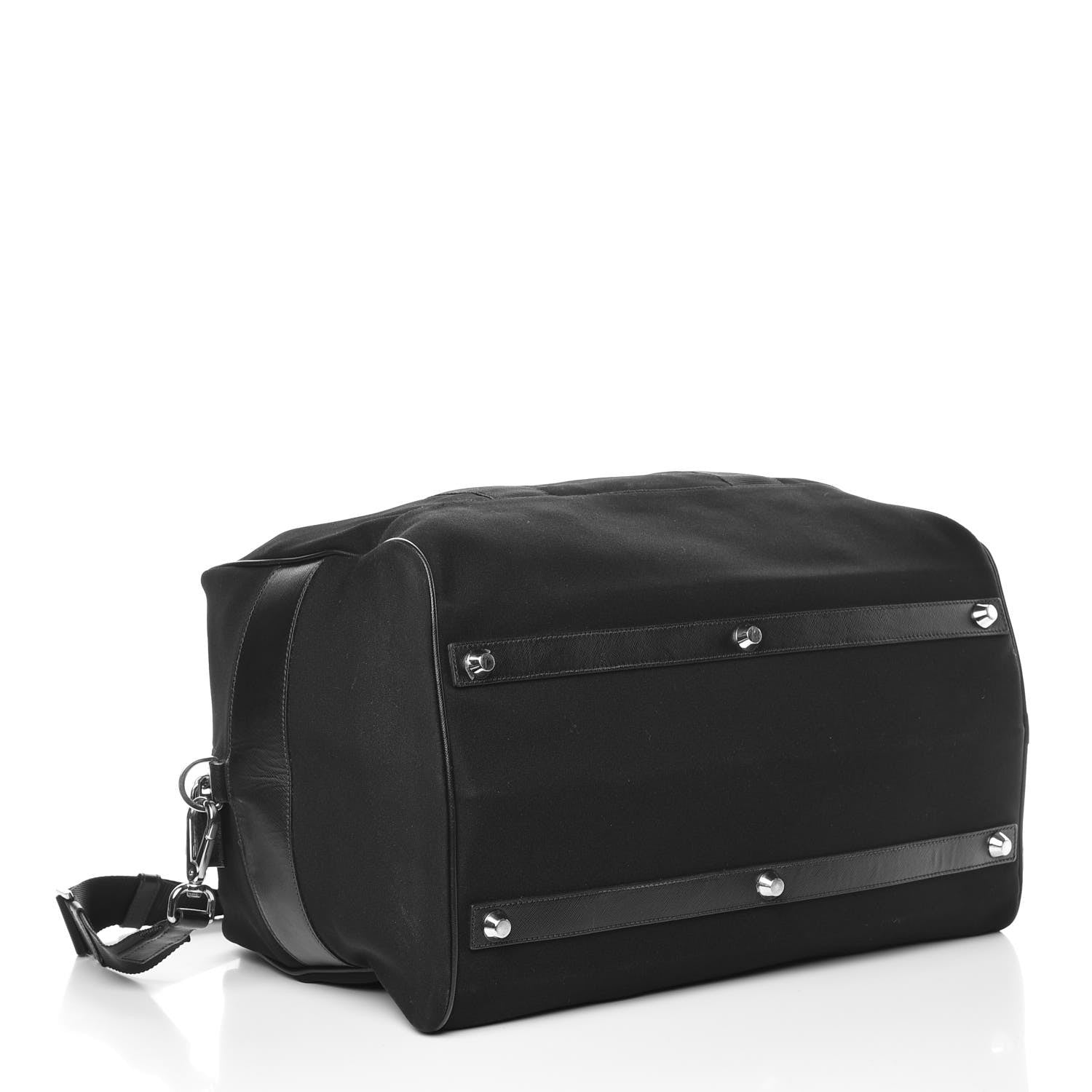 Prada Neoprene Duffle Black 4 of 14