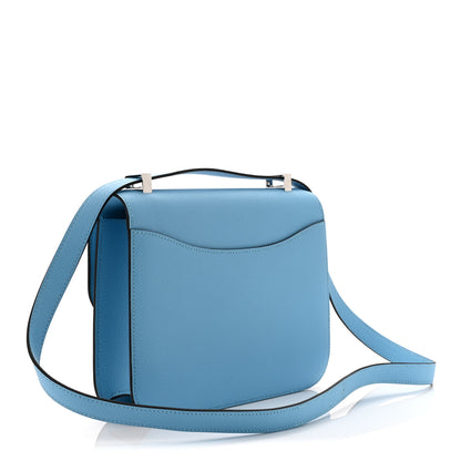 Hermes Epsom Constance 24 Bleu du Nord 4 of 12