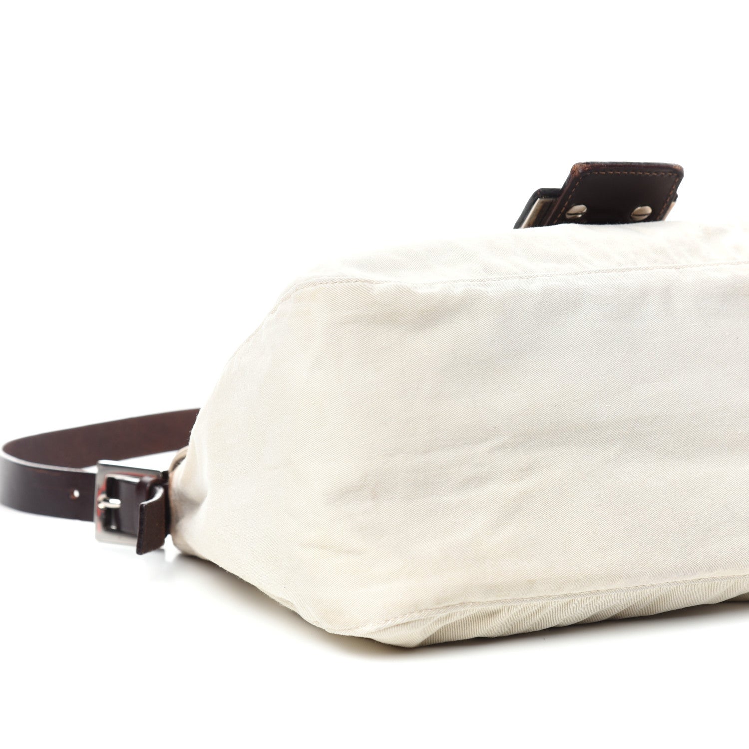 Fendi Canvas Mama Baguette Beige 7 of 9