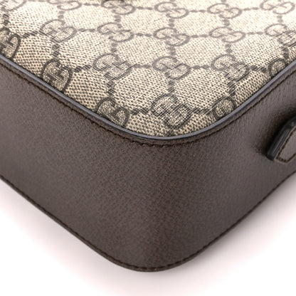 Gucci GG Supreme Monogram Web Neo Vintage Shoulder Bag Beige New Acero Crop 11 of 11