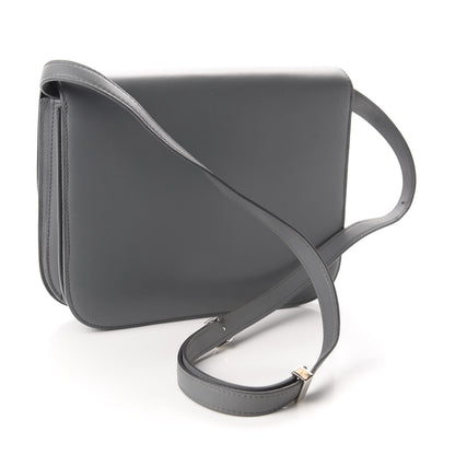 Celine Box Calfskin Medium Classic Box Flap Bag Grey 3 of 10