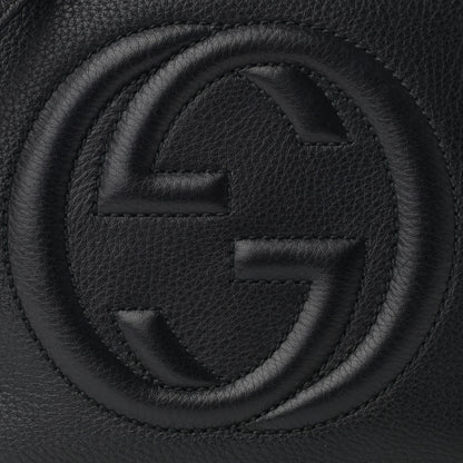 Gucci Pebbled Calfskin Small Soho Disco Bag Black 8 of 10