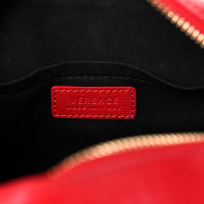 Versace Grained Calfskin Palazzo Camera Bag Red 6 of 10