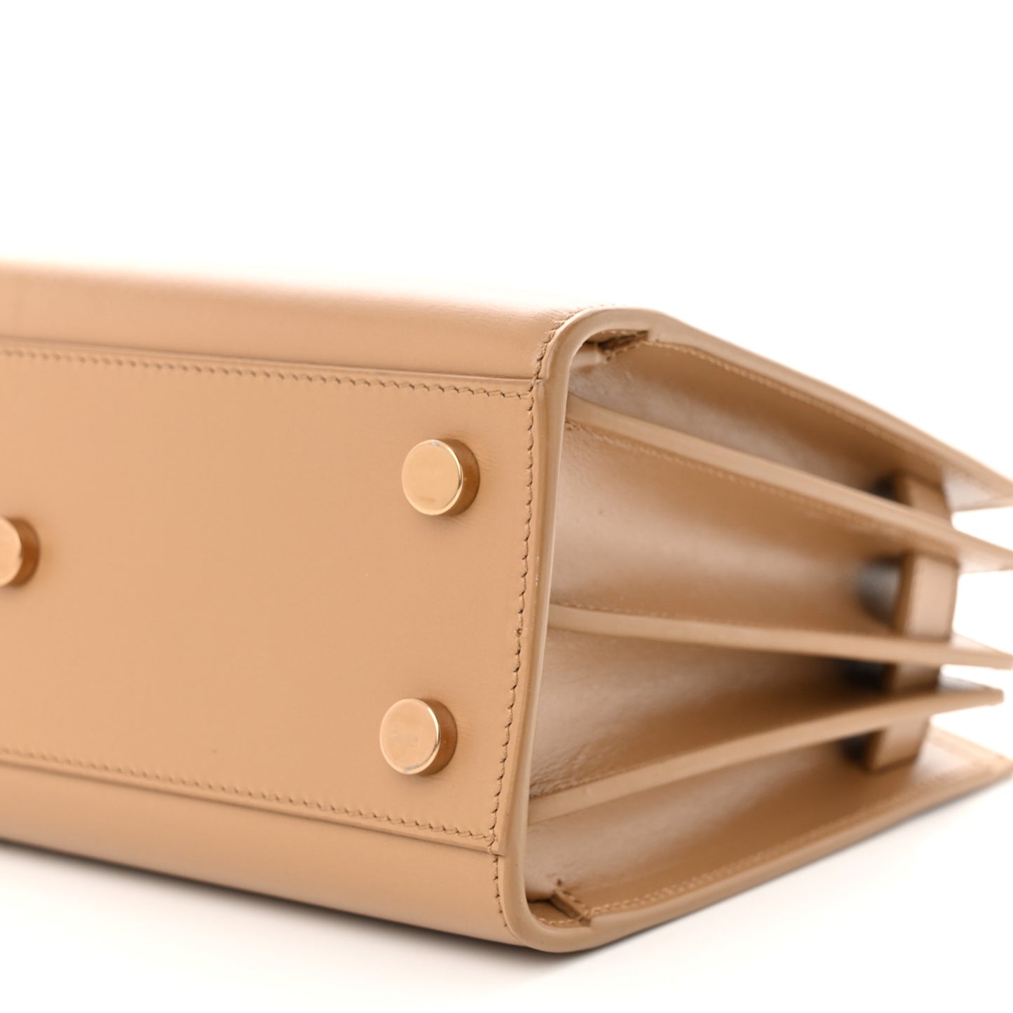 Calfskin Nano Sac De Jour Dark Beige