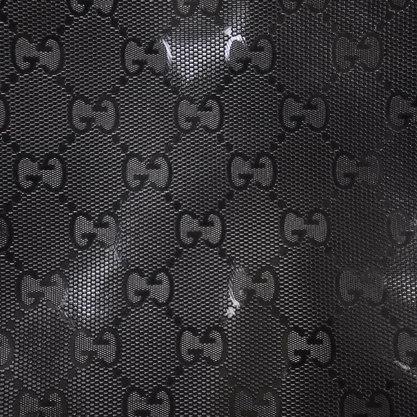 Imprime Monogram Medium Double Buckle Flap Messenger Bag Black