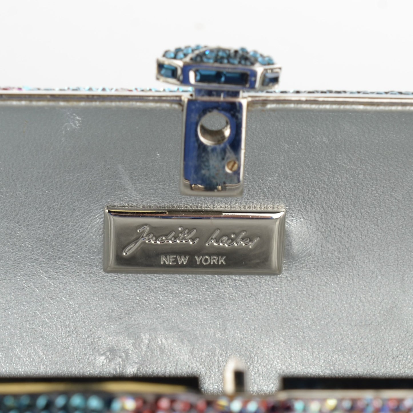 Swarovski Crystal Flower Minaudiere Clutch