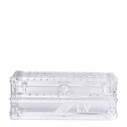 Louis Vuitton Crystal Trunk Paperweight 1 of 4