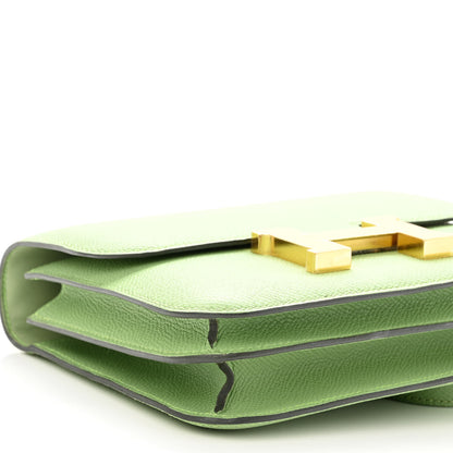 Hermes Epsom Constance 18 Vert Criquet 9 of 10