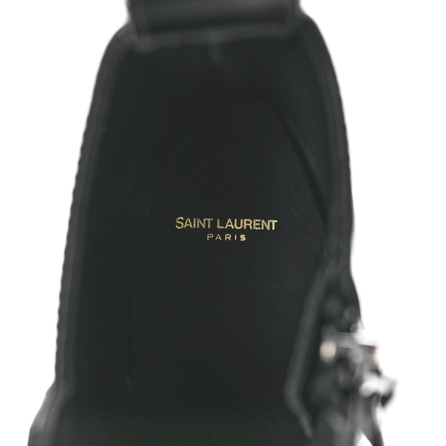 Saint Laurent Calfskin Mens Eli 25 Bootie 44 Black 7 of 8