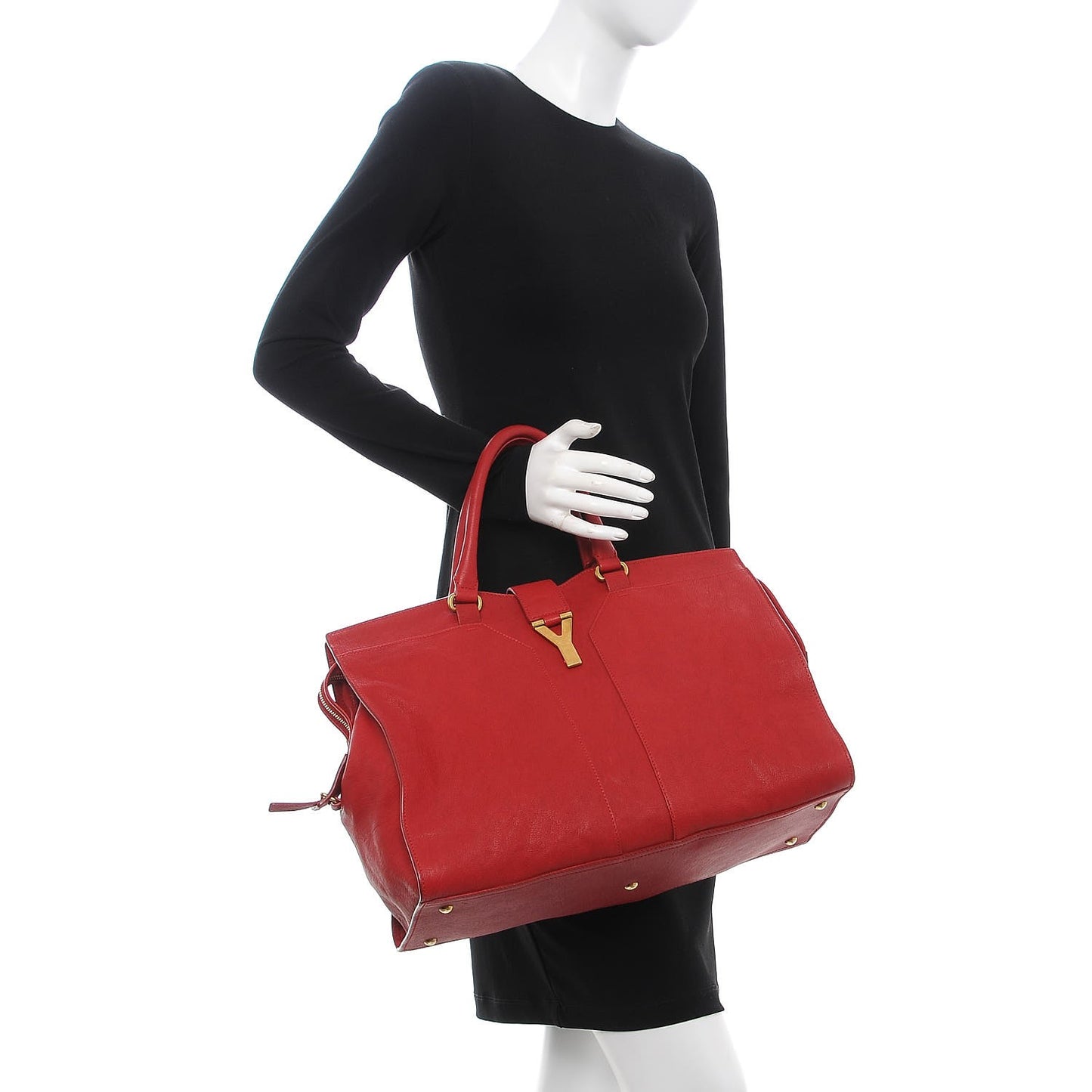 Sheepskin Large Cabas ChYc Red