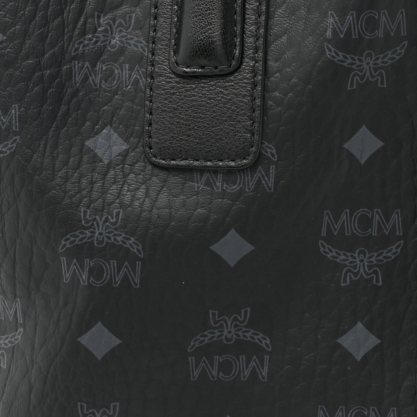 Visetos Medium Liz Reversible Shopper Tote Black