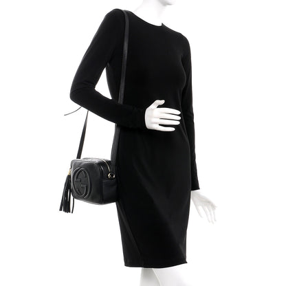 Gucci Pebbled Calfskin Small Soho Disco Bag Black 2 of 9