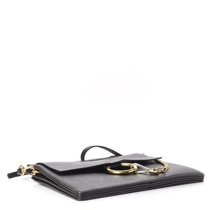 Chloe Calfskin Medium Faye Shoulder Bag Black 3 of 8
