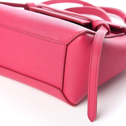Celine Grained Calfskin Nano Belt Bag Pink 8 of 8