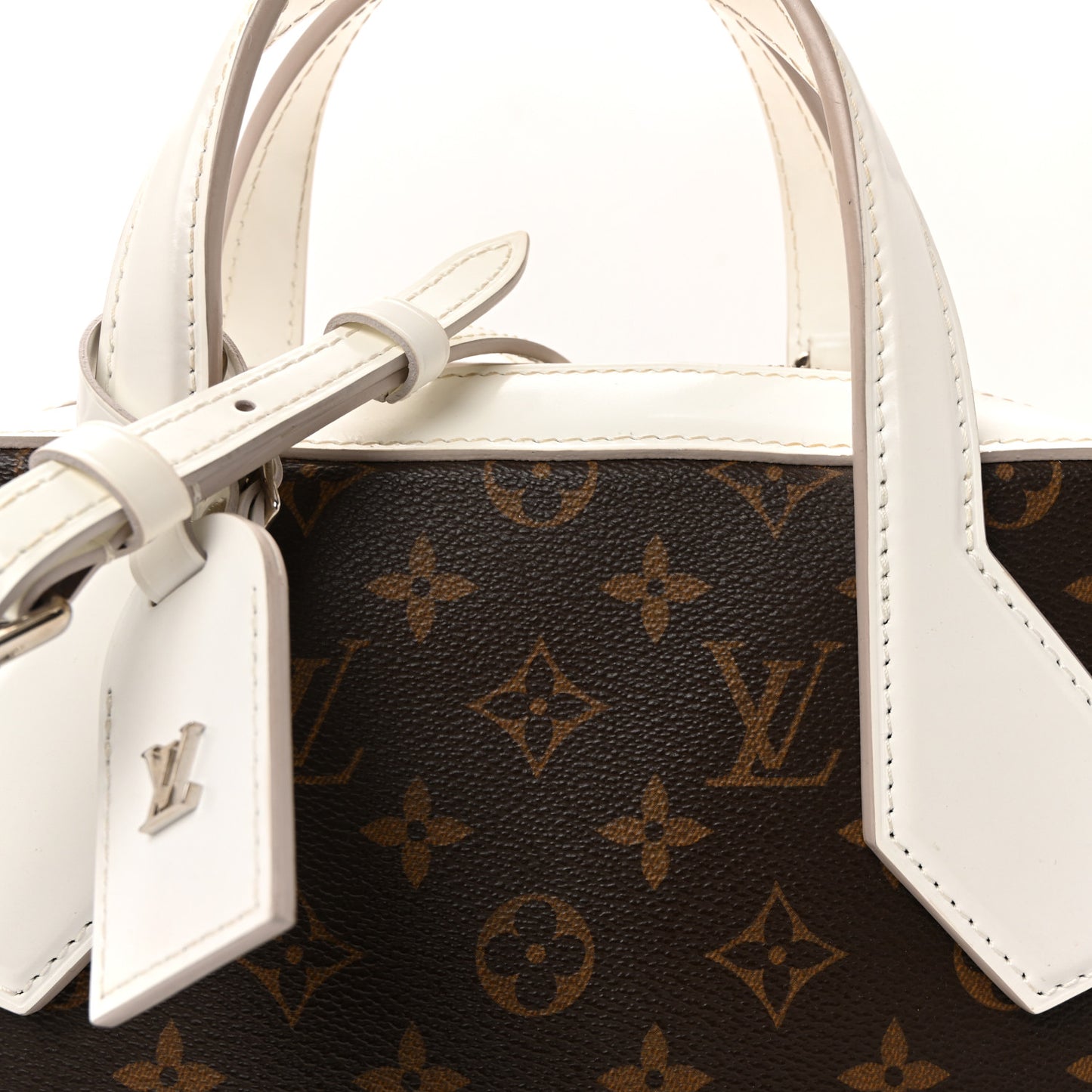 Monogram Dora PM White