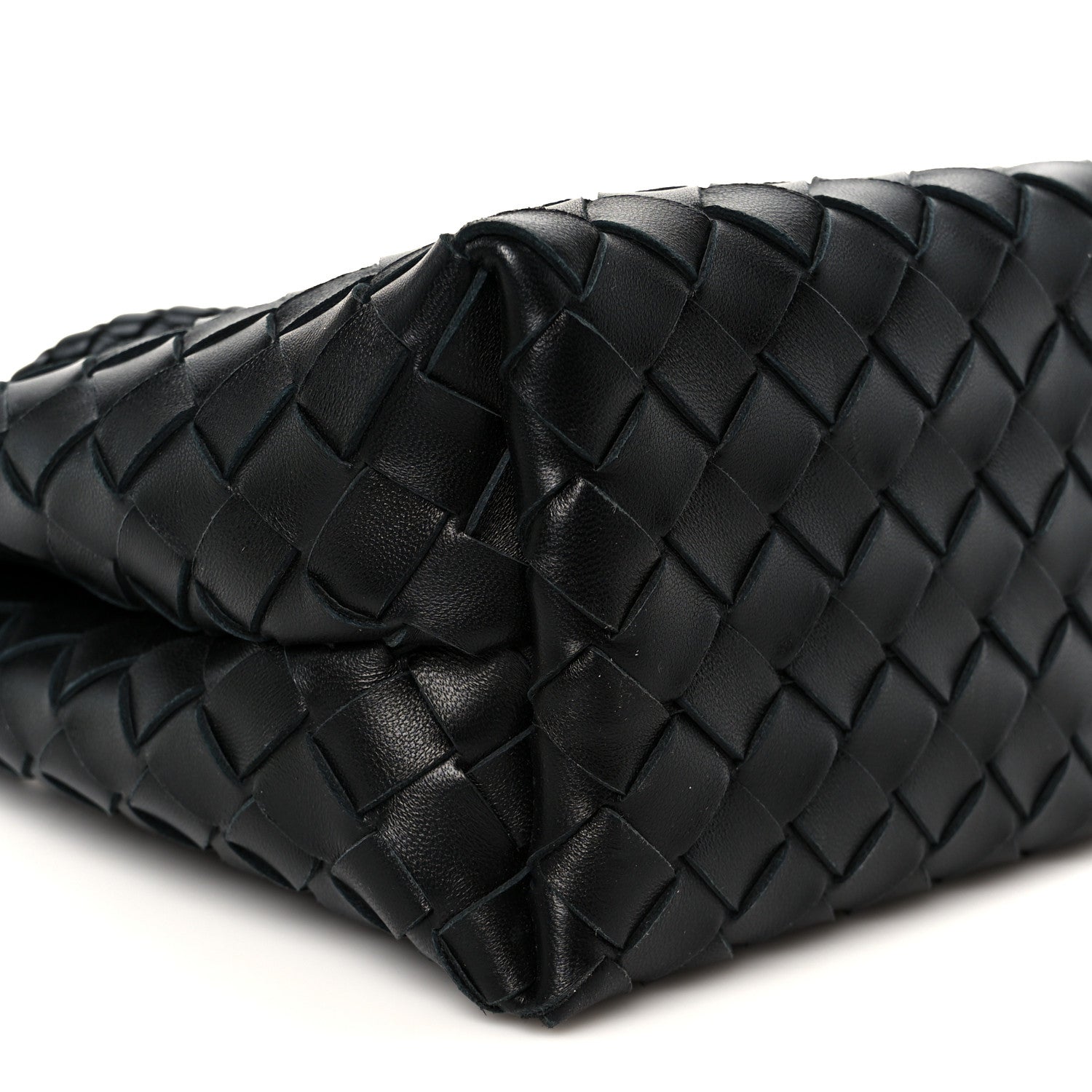 Bottega Veneta Nappa Intrecciato Small Andiamo Shoulder Bag Black 9 of 10