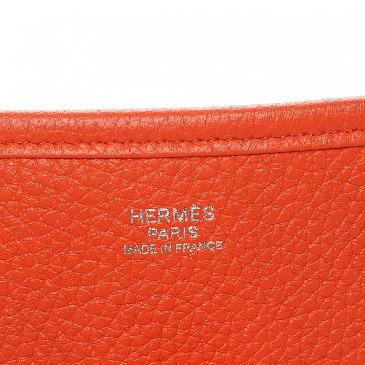 Taurillon Clemence Evelyne III PM Orange Poppy