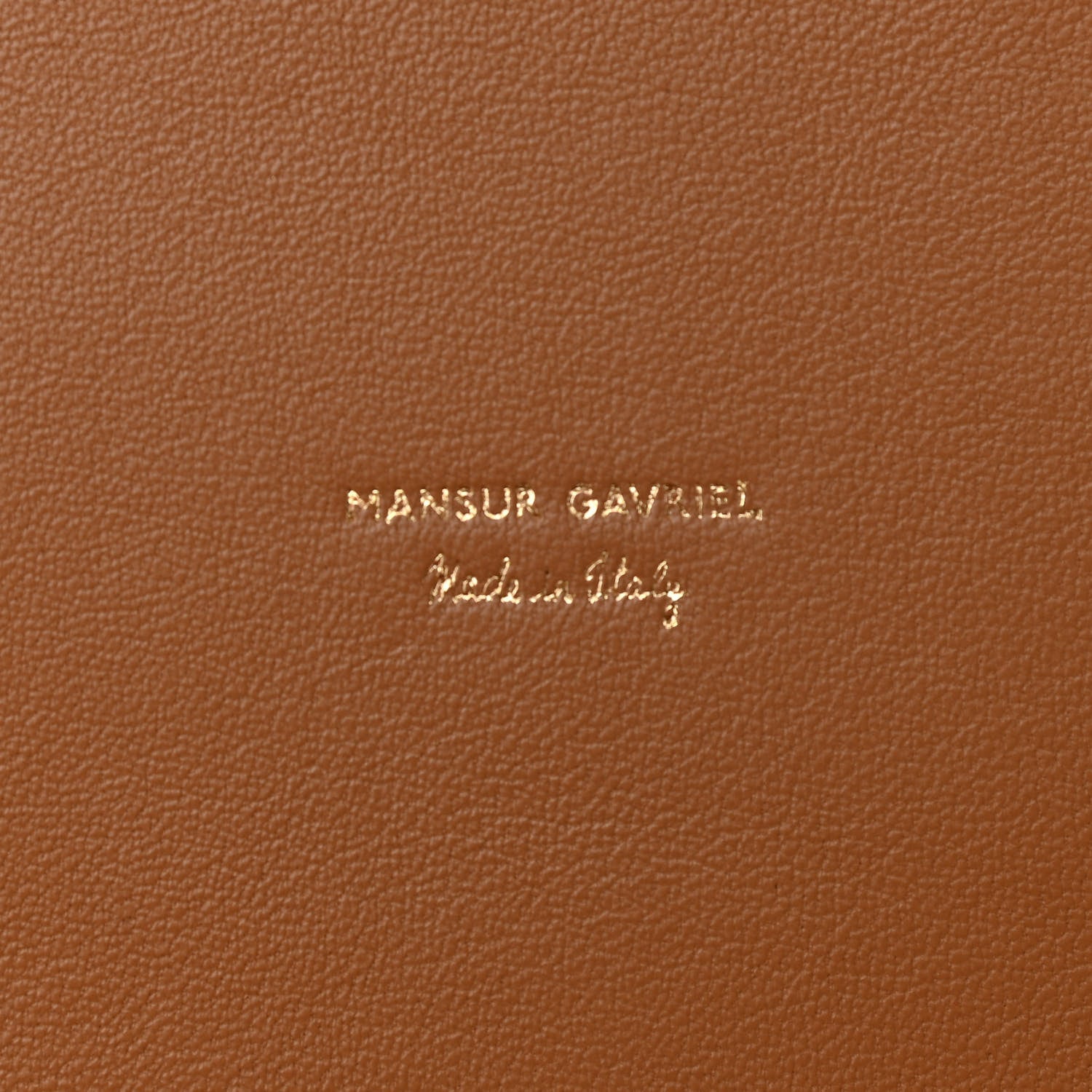Mansur Gavriel Calfskin Train Case Crossbody Cammello 6 of 13
