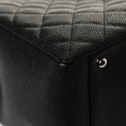 Chanel Caviar Quilted XL Grand Shopping Tote GST Black 12 of 13