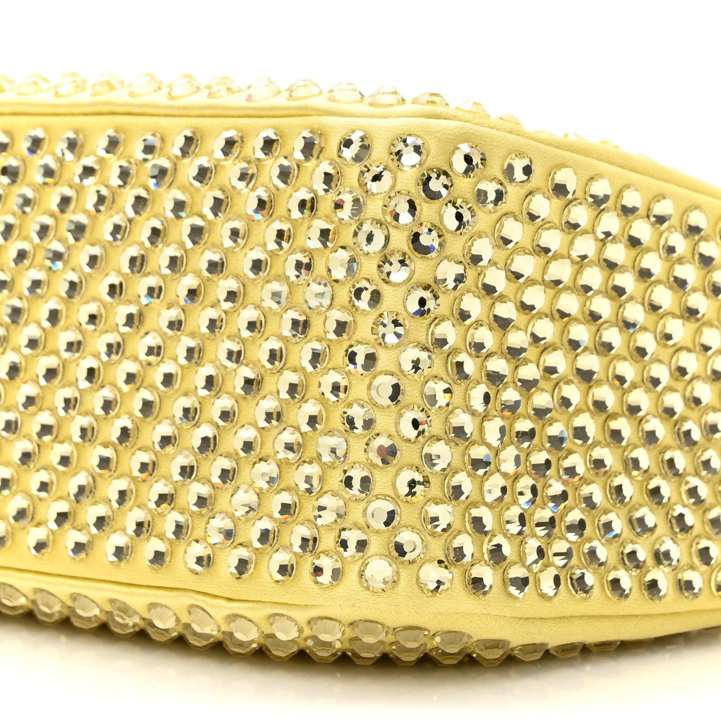 Satin Crystal Re-Edition 2005 Shoulder Bag Ananas