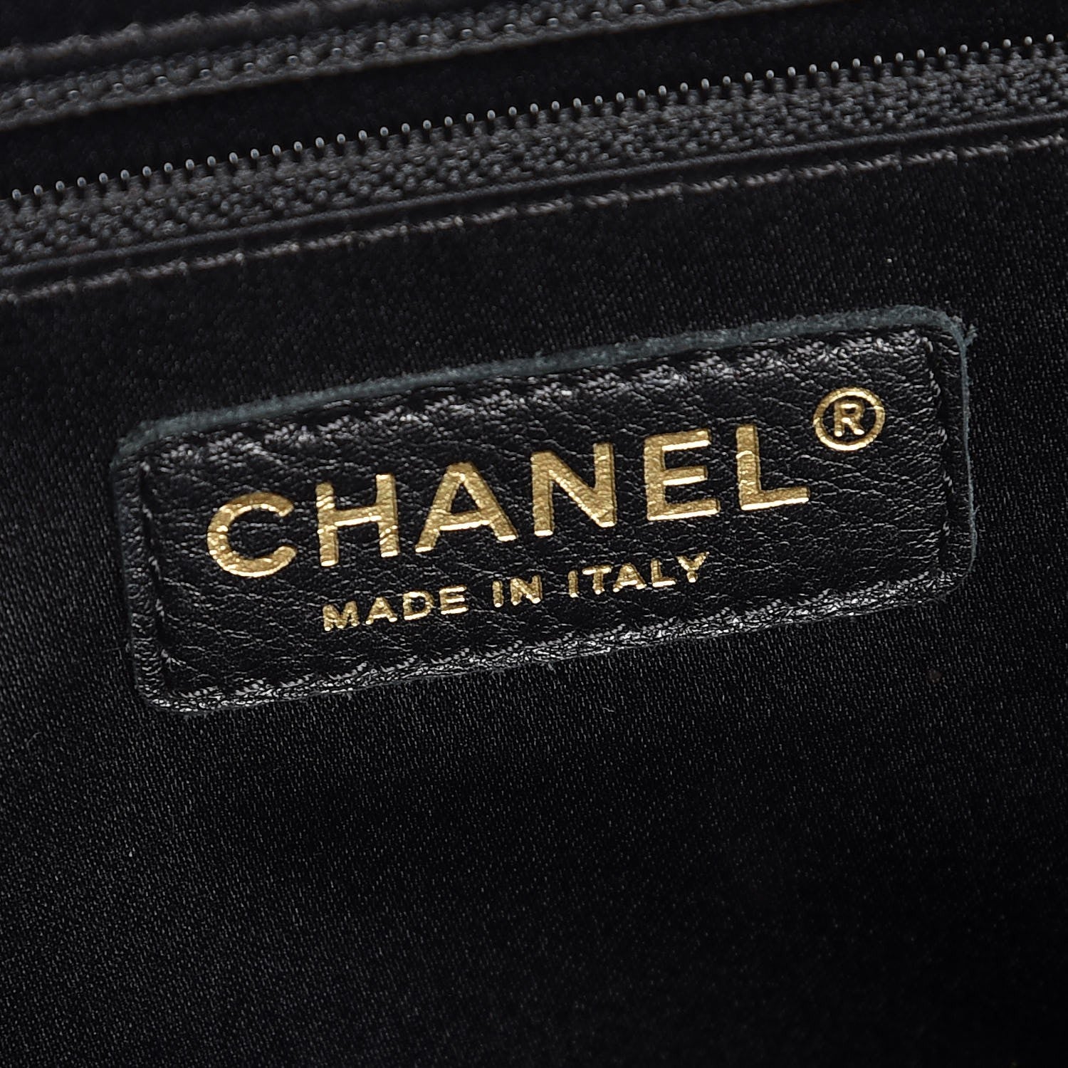 Chanel Caviar Quilted XL Grand Shopping Tote GST Black 6 of 7
