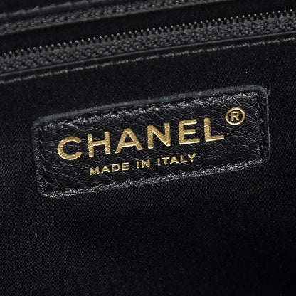 Chanel Caviar Quilted XL Grand Shopping Tote GST Black 6 of 7