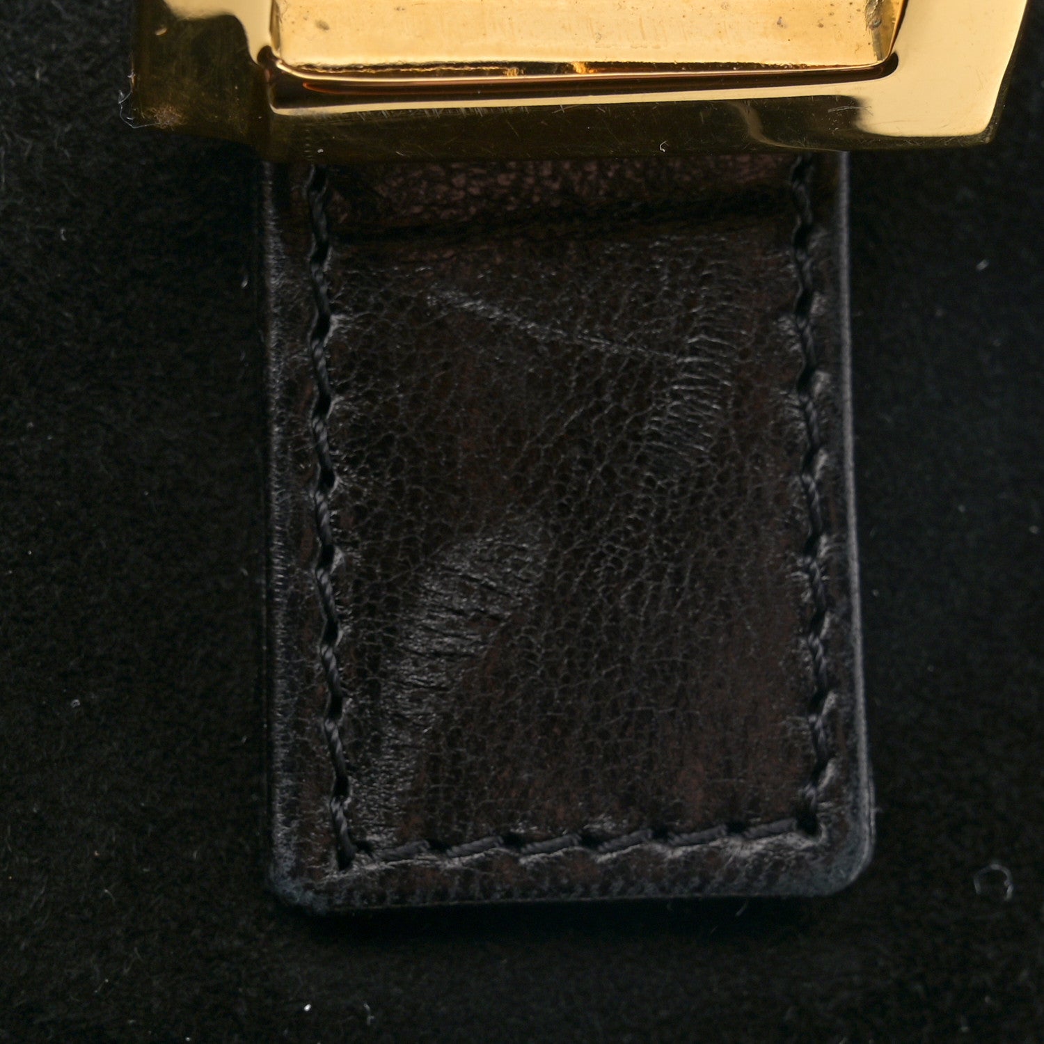 Fendi Suede Calfskin Holdall Tote Black 11 of 11