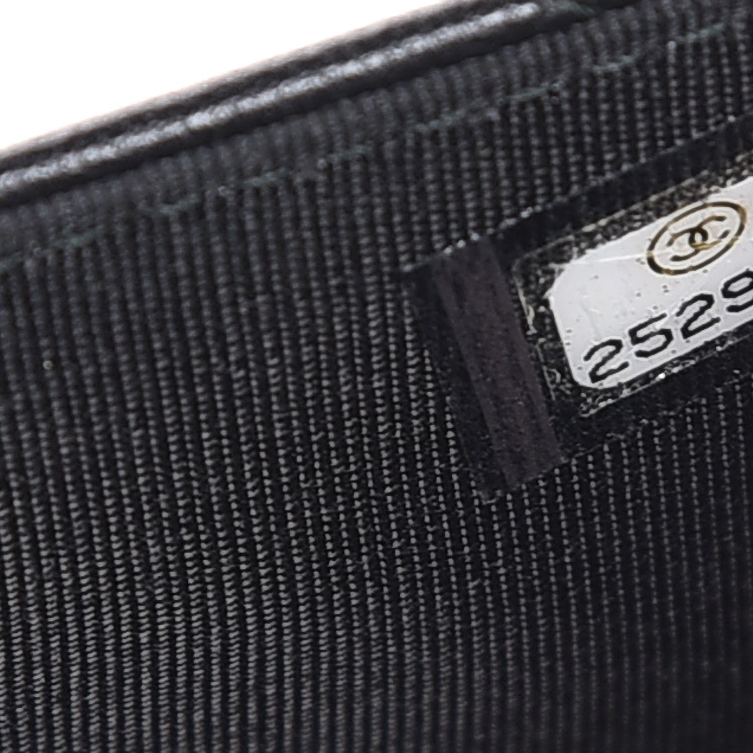Chanel Lambskin Chevron Quilted Trendy CC Wallet On Chain WOC Black 8 of 9