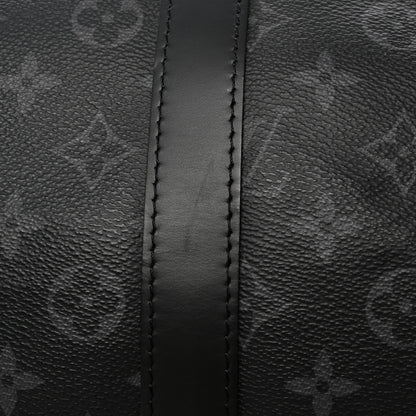 Louis Vuitton Monogram Eclipse Keepall Bandouliere 55 11 of 11