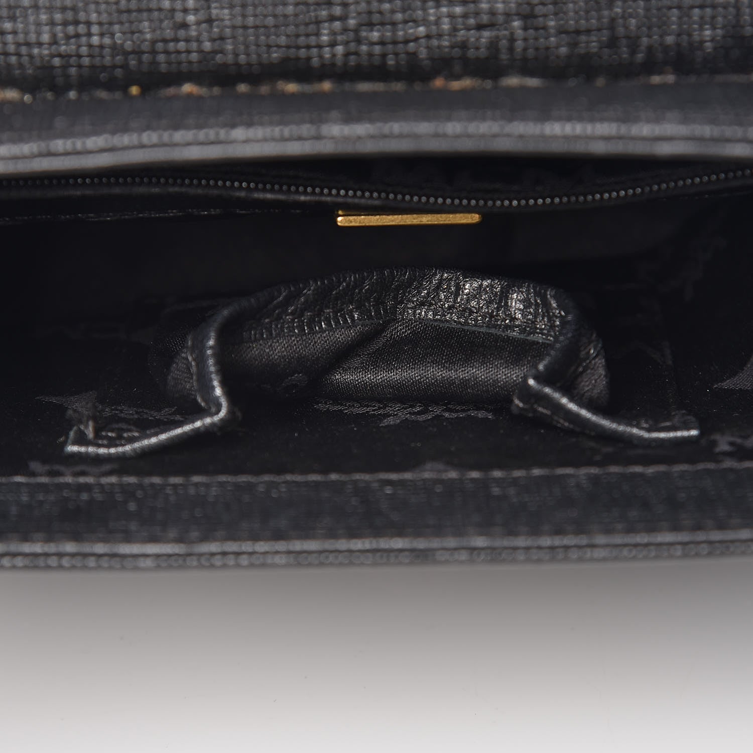 MCM Saffiano Studded Crossbody Black 10 of 10