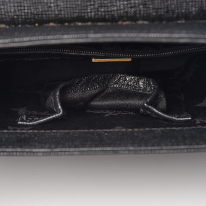 MCM Saffiano Studded Crossbody Black 10 of 10