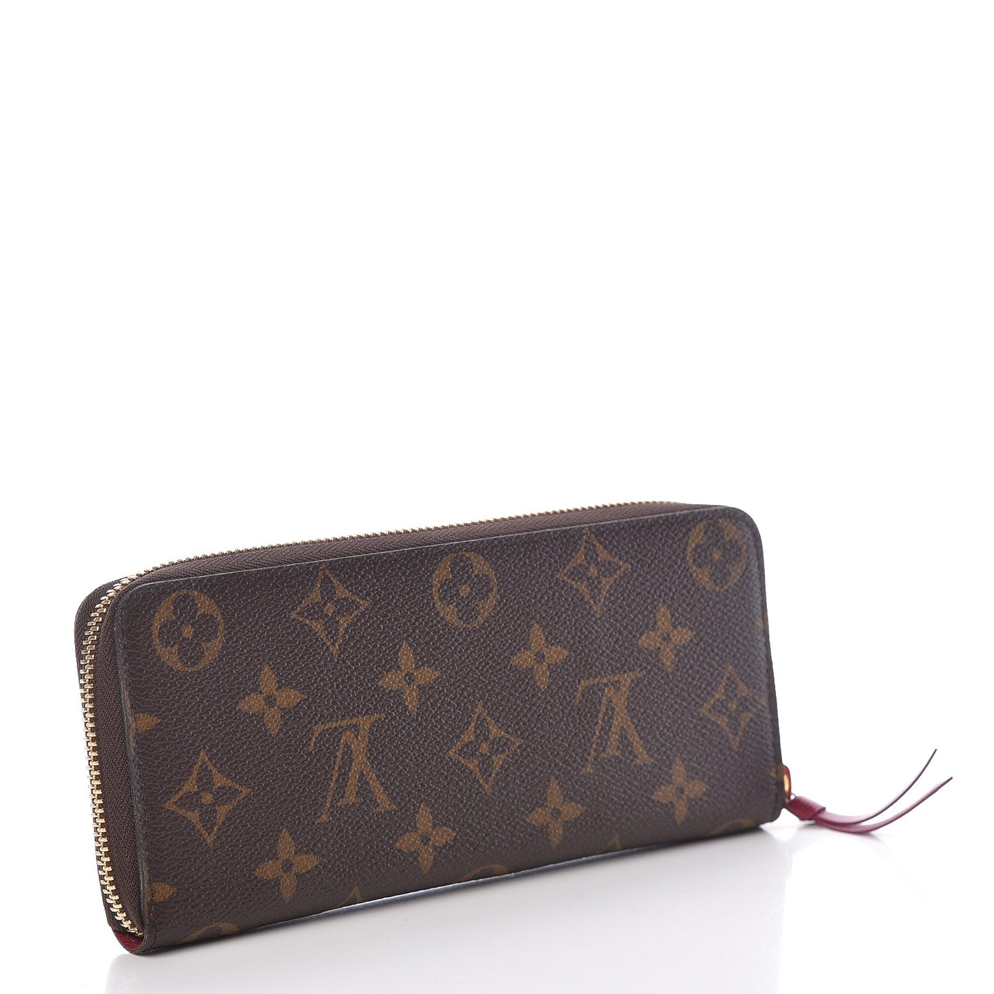 Monogram Clemence Wallet Fuchsia
