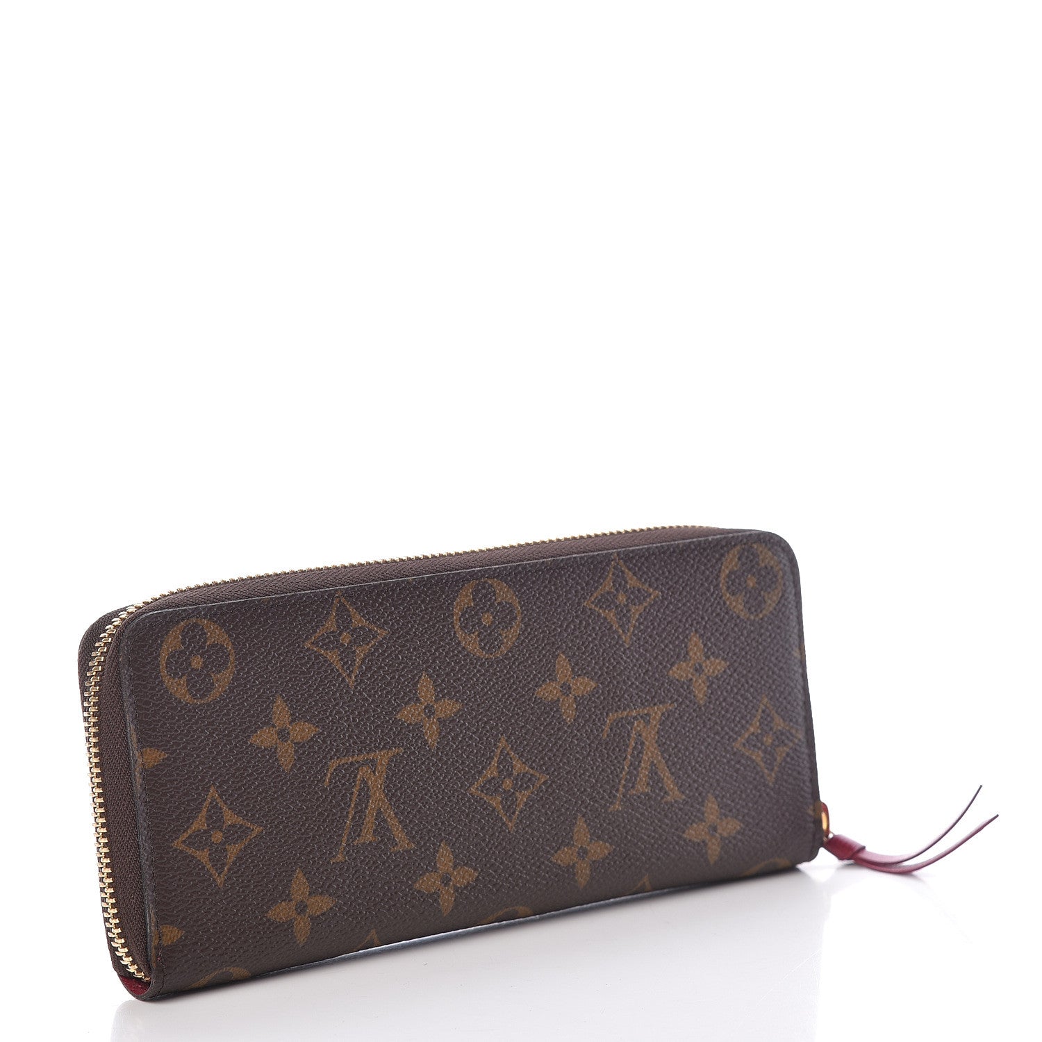 Louis Vuitton Monogram Clemence Wallet Fuchsia 3 of 9