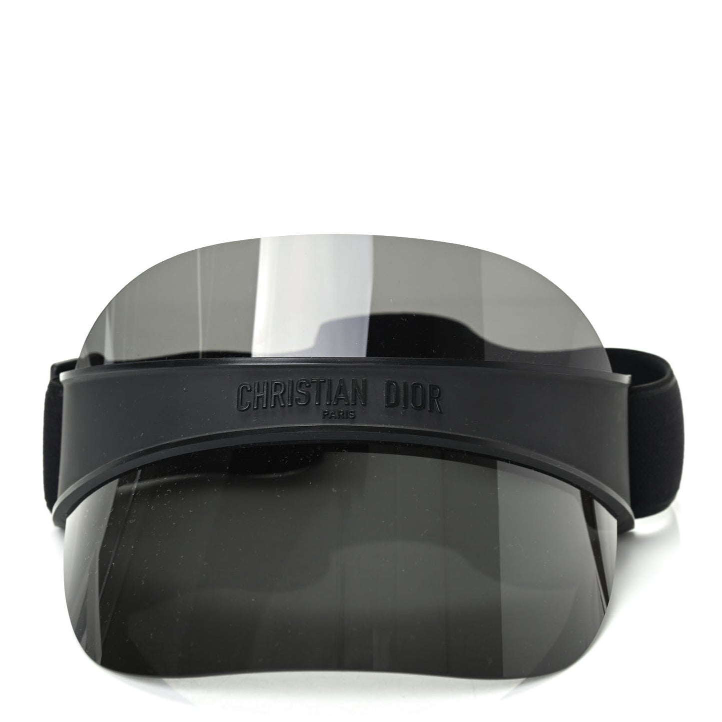 Mirrored DiorClubV1U Sun Visor Black