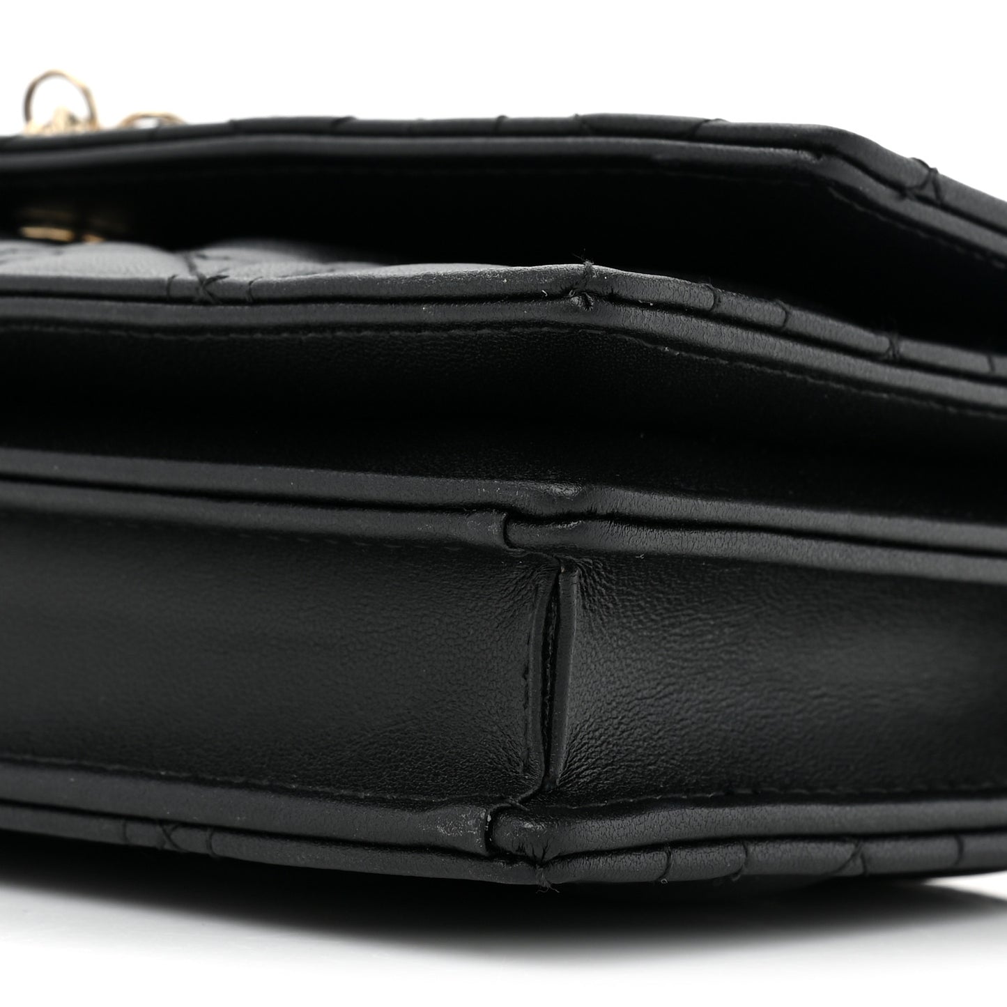 Lambskin Cannage Mini My Dior Bag Black
