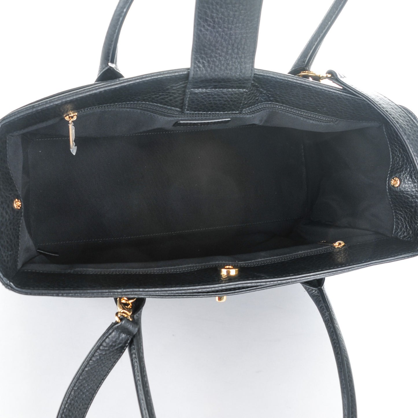 Deerskin Cerf Executive Shopper Tote Black