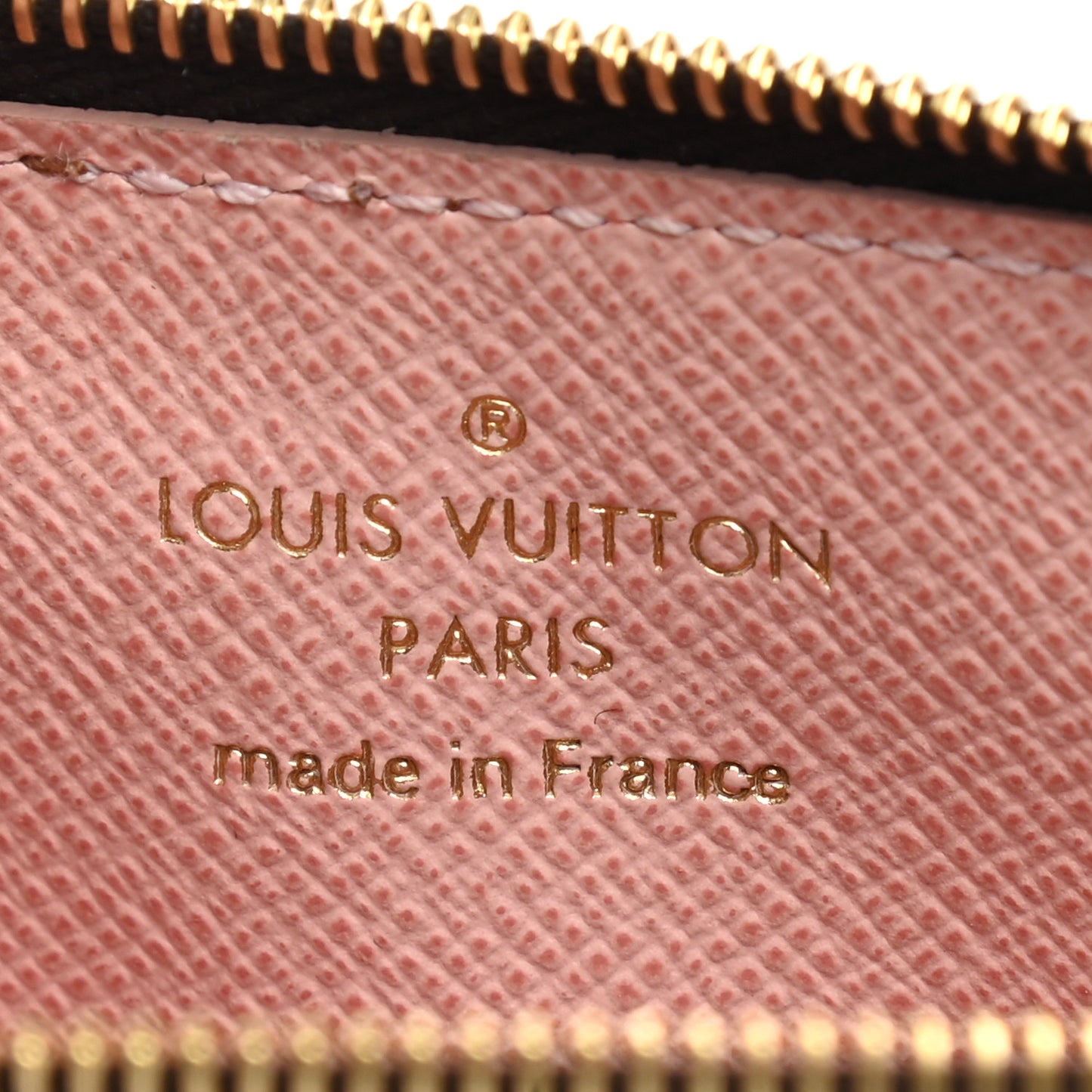 Damier Ebene Recto Verso Card Holder Rose Ballerine