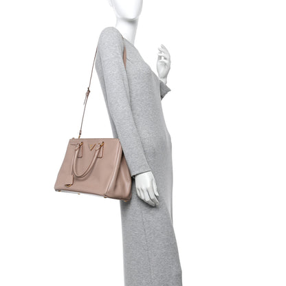 Prada Saffiano Medium Galleria Double Zip Tote Cammeo 2 of 18
