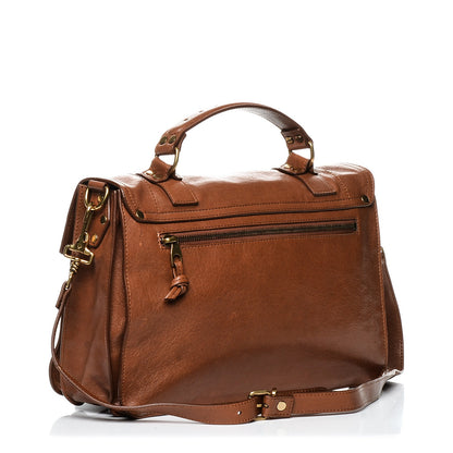 Proenza Schouler Lambskin Medium PS1 Satchel Saddle 3 of 10