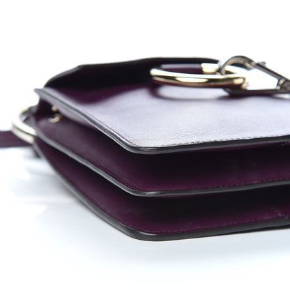 Chloe Suede Calfskin Mini Faye Bracelet Bag Nightfall Purple 5 of 9