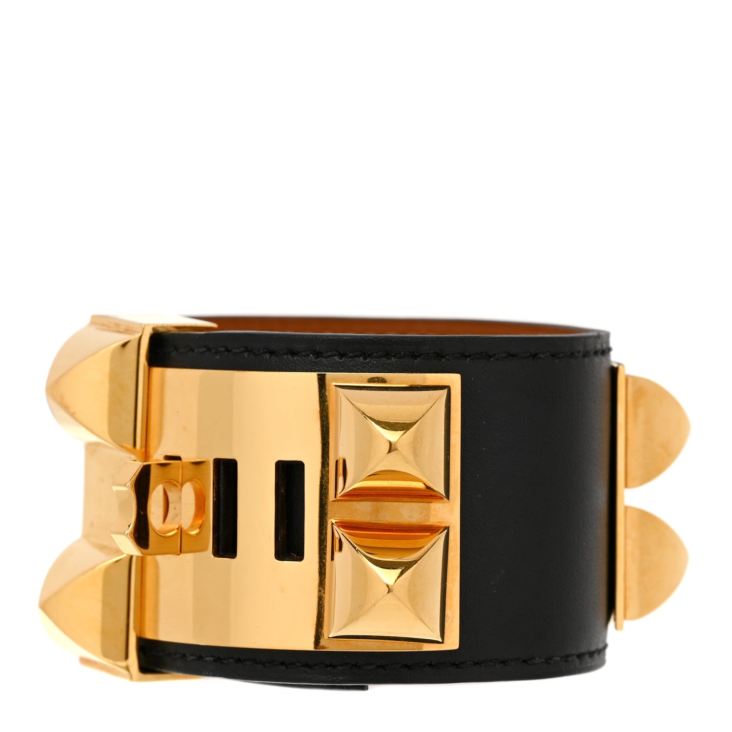 Hermes Box Collier de Chien CDC Bracelet S Black 3 of 6