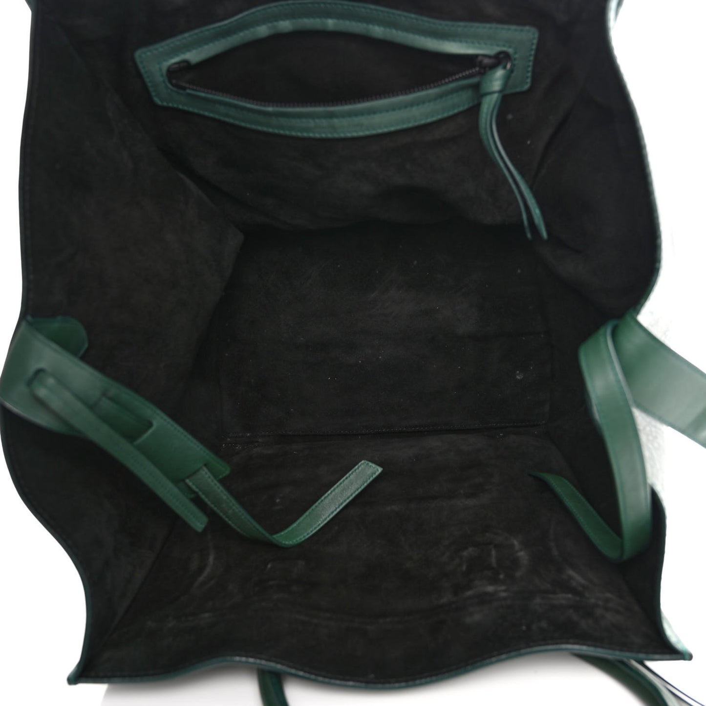 Supple Calfskin Medium Phantom Luggage Emerald